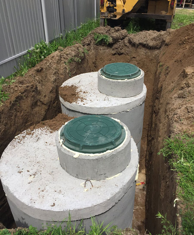 Как улучшить канализацию из бетонных колец?